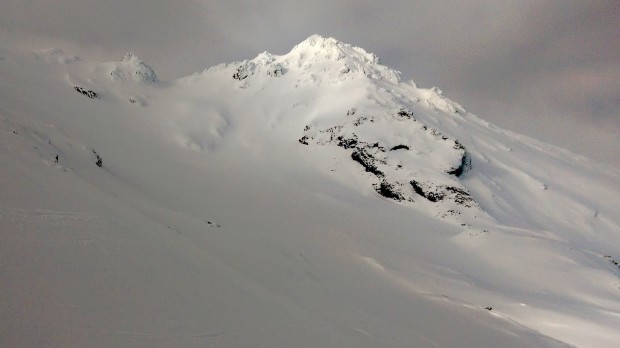 Girdlestone peak looking nicer after each storm