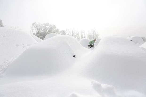 Pretty Valley Alpine Lodge, Australia.  Last week.