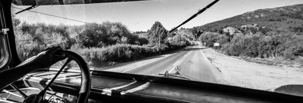 Front seat views are good.