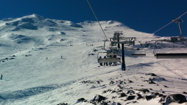 The upper mountain had more cream, less cookies