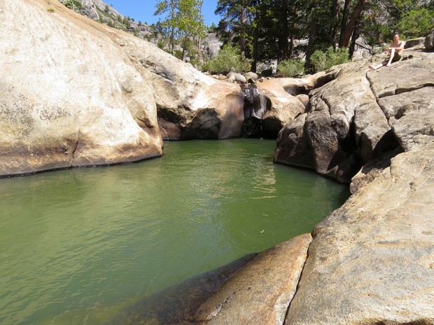 Cleo's Bath, CA.  August 16th, 2014.