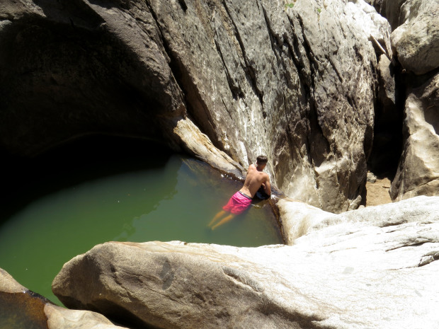 Cleo's Bath, CA.  August 16th, 2014.