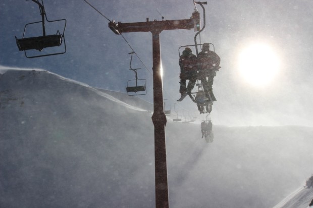Nevados de Chillan, Chile.  photo:  PowderQuest