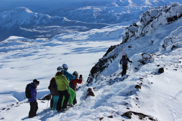 Nevados de Chillan, Chile.  photo:  PowderQuest