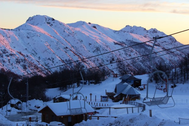 Nevados de Chillan, Chile.  photo:  PowderQuest