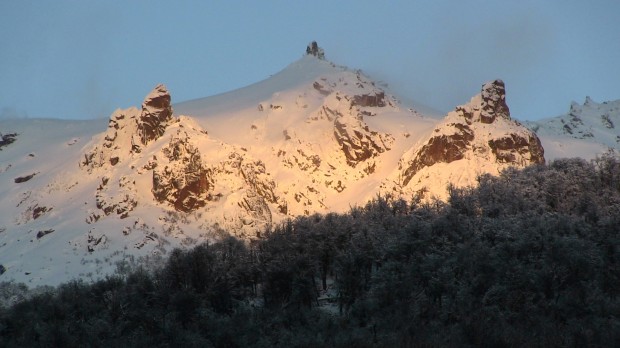 Backcountry zone just south of the ski resort this morning.  photo:  snowbrains.com