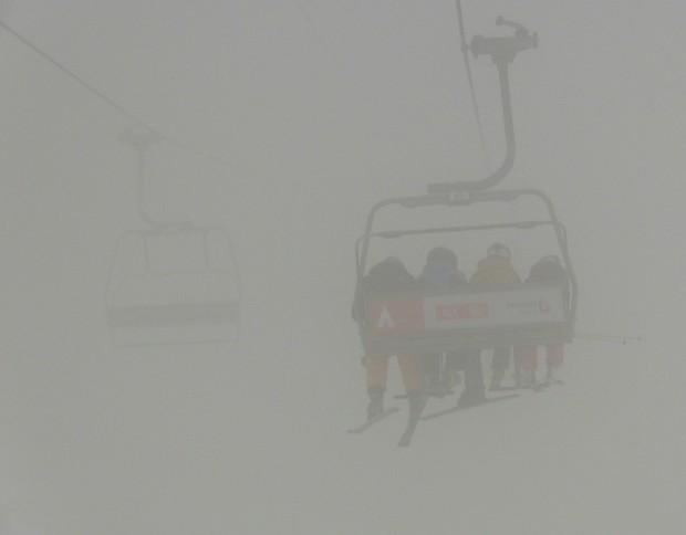 Some dense fog at times today.