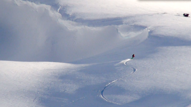 August 14th CASA guide and Prior Snowboard ambassador Theresa ‘Tree’ Clinton in the Nevados de Chillan