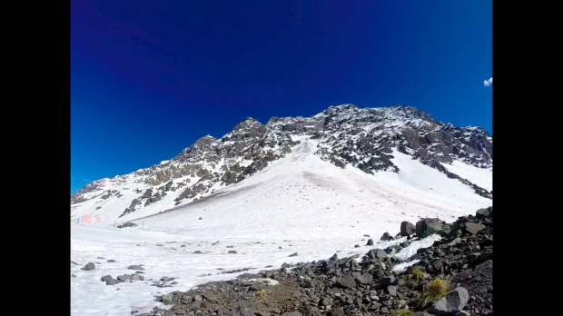 Portillo, Chile on August 22nd, 2014.  Bone Dry before the storm.  photo:  andrew rumph