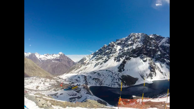 Portillo, Chile on August 22nd, 2014. Bone Dry before the storm. photo: andrew rumph