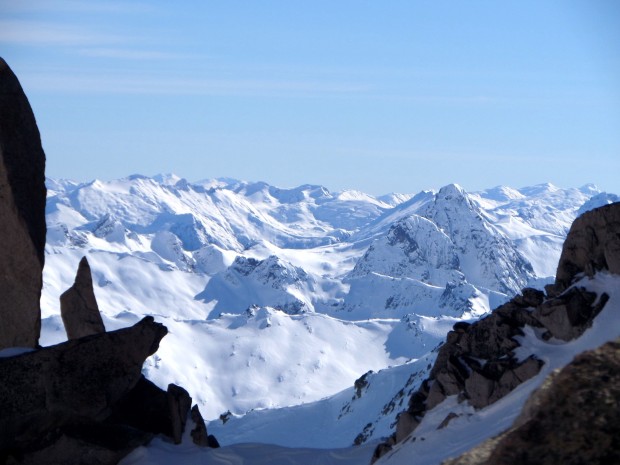 Views from Catedral ridge.