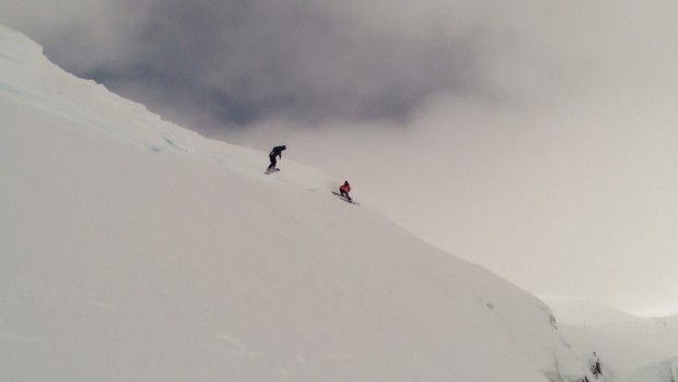 Sam dropping into Clay's Leap with a personal patrol escort