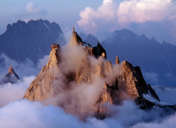 Aiguille du Midi, Chamonix, France.