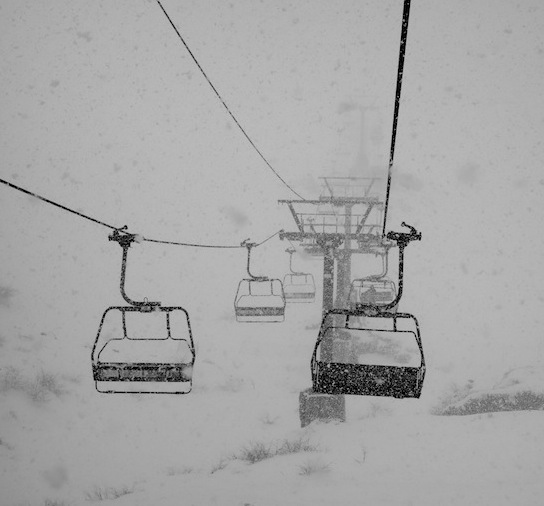 Nubes chair at Catedral ski resort in Bariloche, Argentina today. photo: snowbrains.com