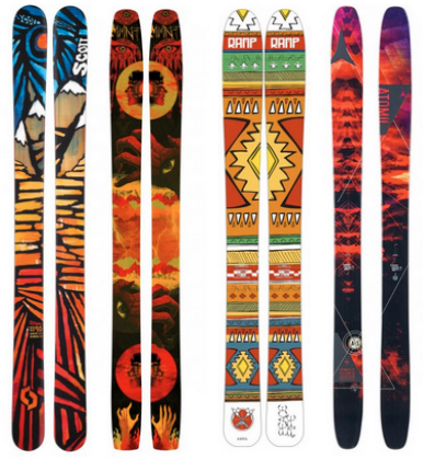 powder skis