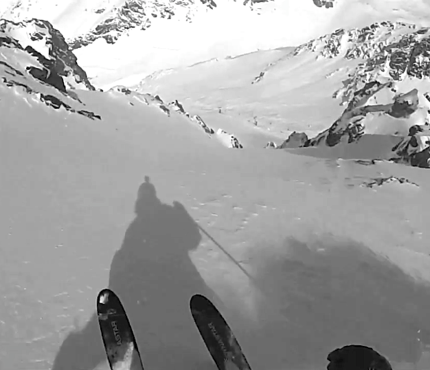 powder day las lenas, argentina