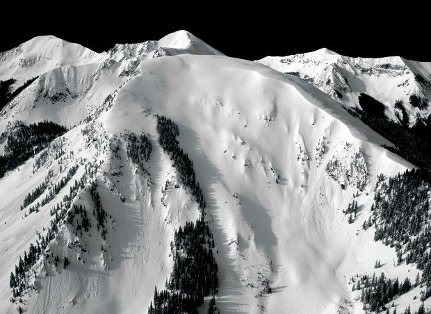 12,481-foot Kachina Peak.  Taos, New Mexico.
