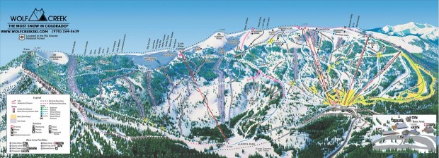 Wolf Creek trail map