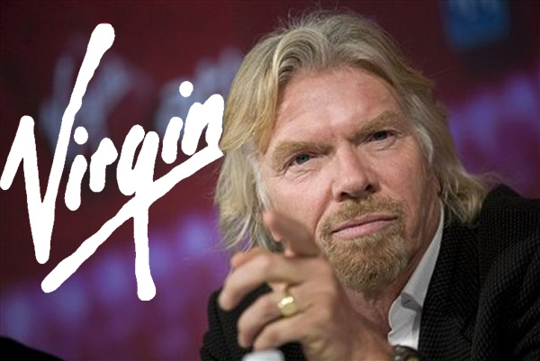 Billionaire Richard Branson.