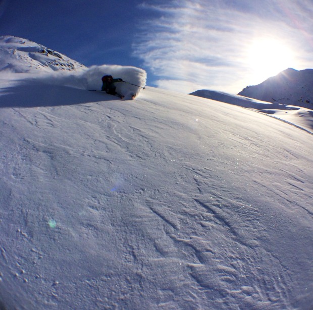 Early season pow turns are nice...