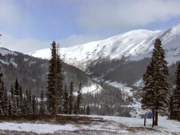 Arapahoe Basin, CO. Yesterday, October 13th, 2014