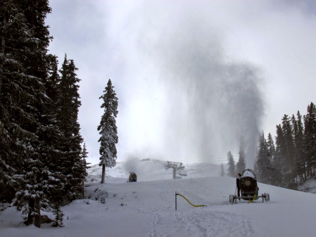 Arapahoe Basin, CO.  Yesterday, October 13th, 2014