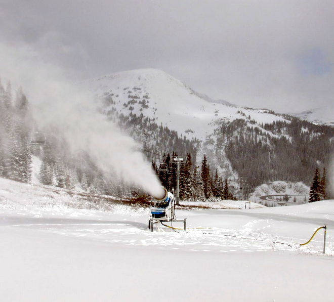Arapahoe Basin, CO. Yesterday, October 13th, 2014