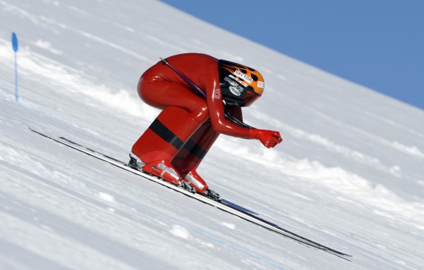 Speed skiing has gotten up to 156 miles/hour...