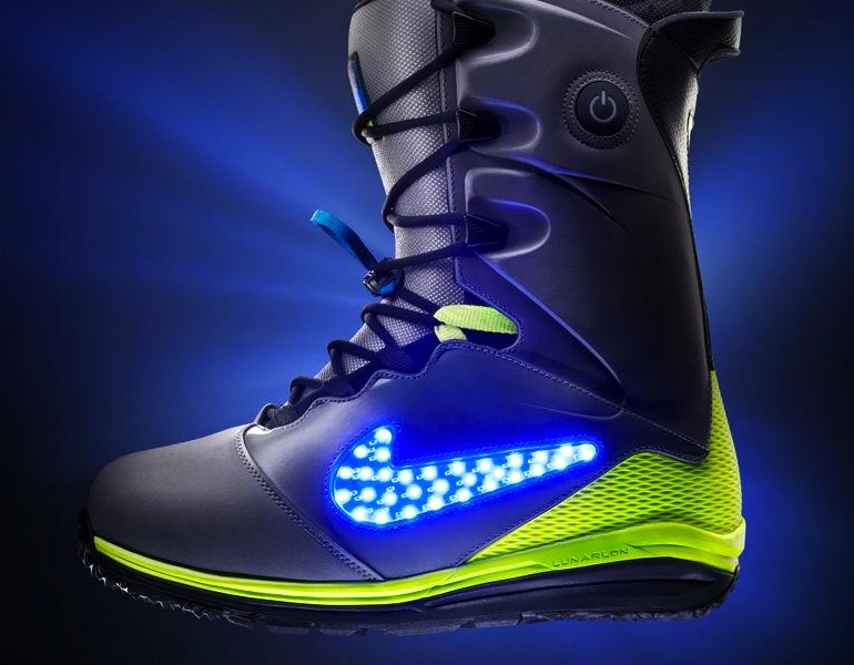 NIke boots with LED lights
