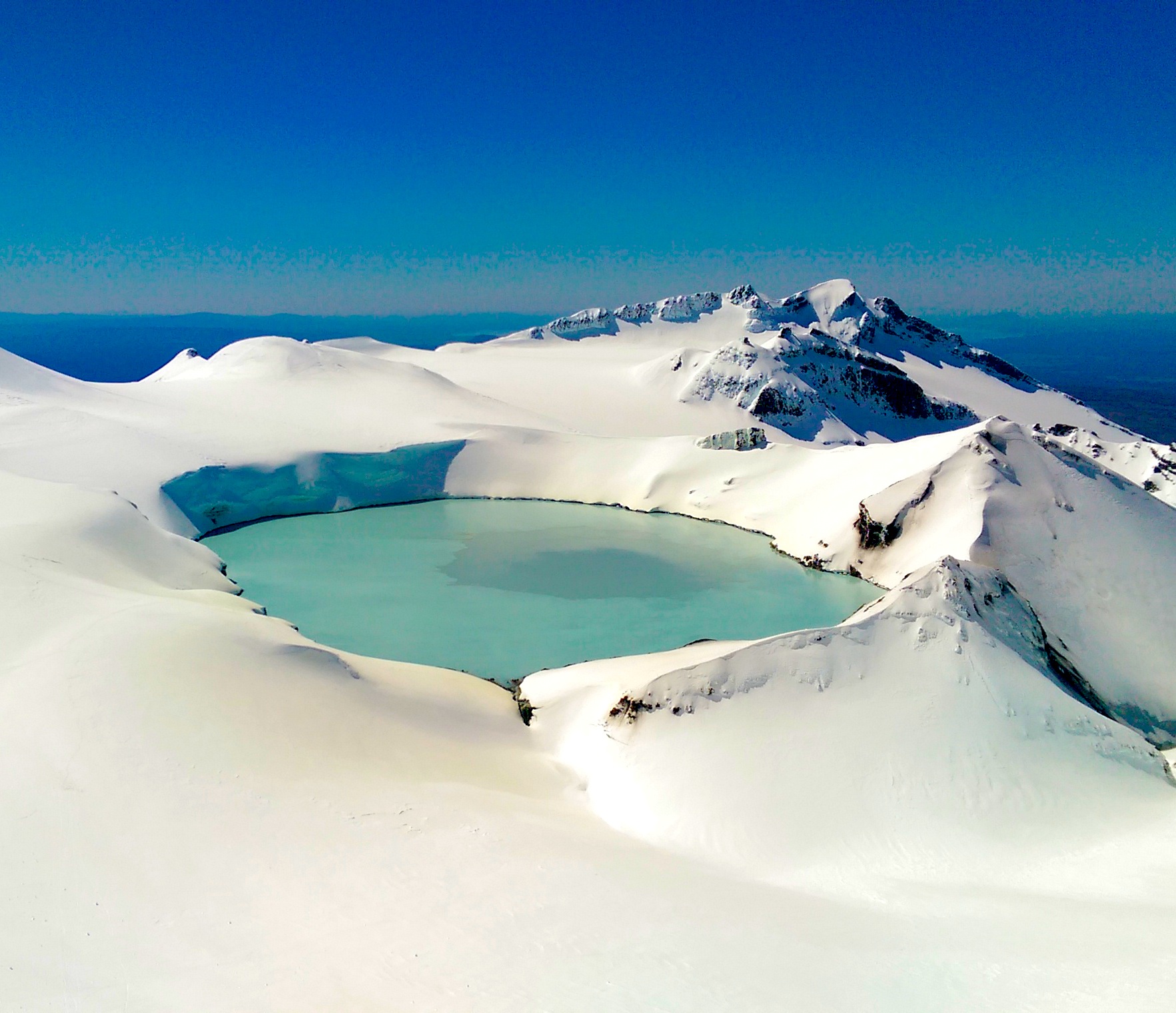 The Stunning Crater Lake at the top of Mt. Ruapehu