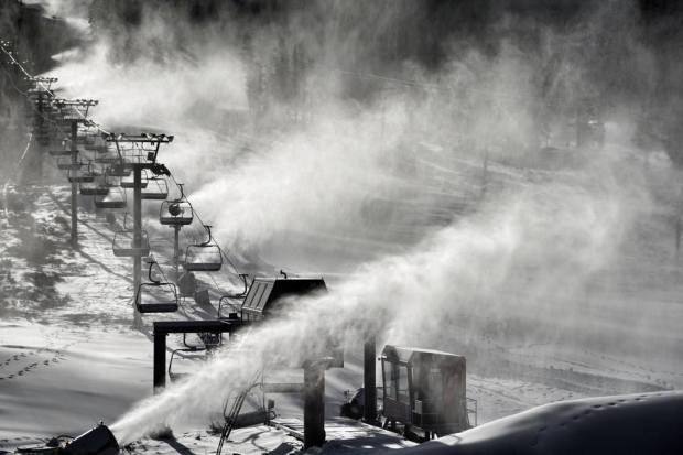 Boreal Mountain yesterday