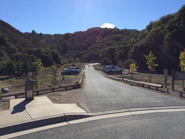 View of parking lot