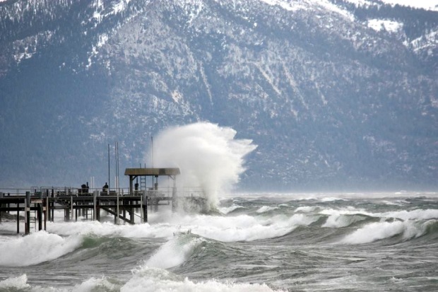 Lake Tahoe today.  photo:  fox 40