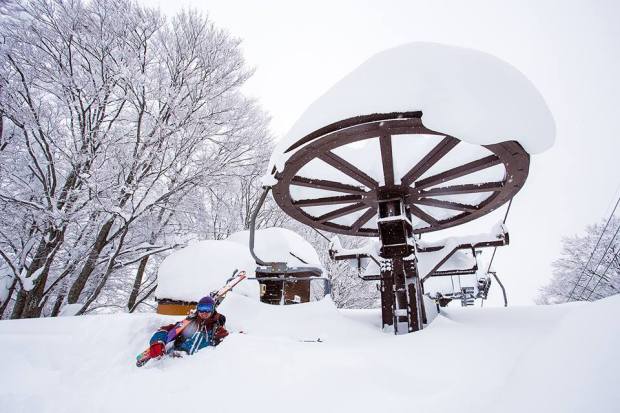 December 18th, 2014.  Nozawa Onsen, Japan.  photo:  Powdermania