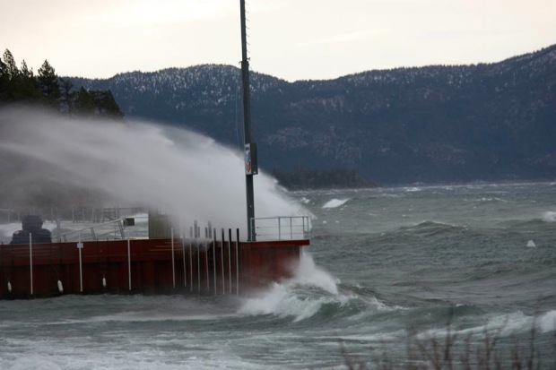 Lake Tahoe today.  photo:  fox 40