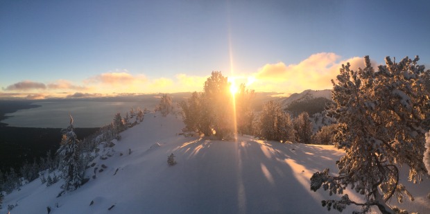 Sunset from the Mt. Rose area