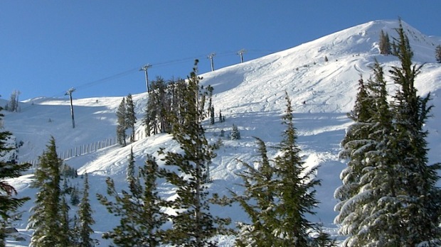 Headwall Face skiing great on Saturday.