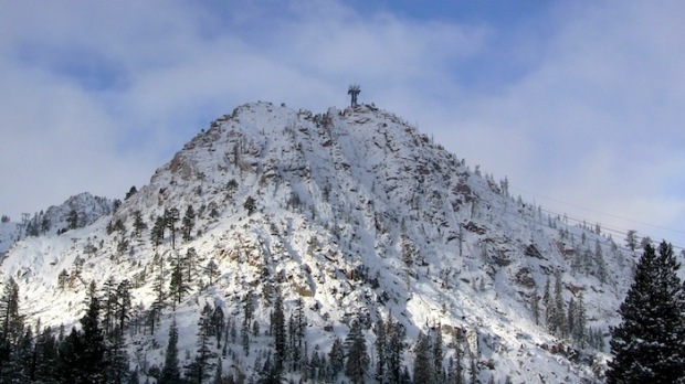 Tram Face at Squaw today.