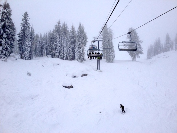 Shirley Lake zone today.