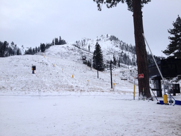 Red Dog on Sunday.  Still no snow down low.
