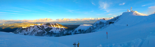 Lakeview and Scott looking nicely covered up top