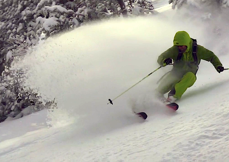 miles clark lake tahoe backcountry skiing