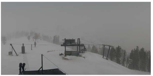 Squaw upper mountain at 8am