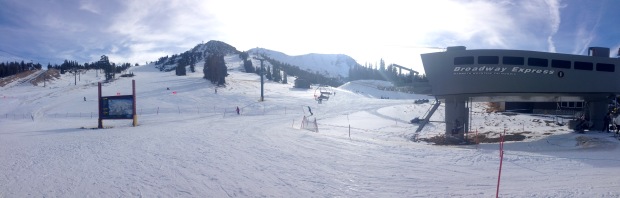 Mammoth this week.