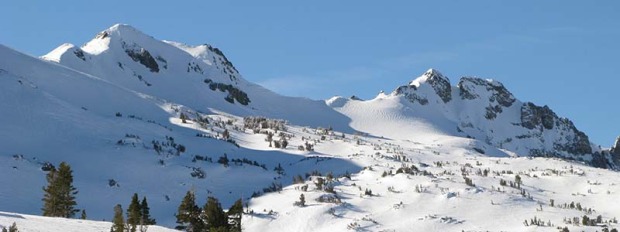 The sisters near Kirkwood, CA.