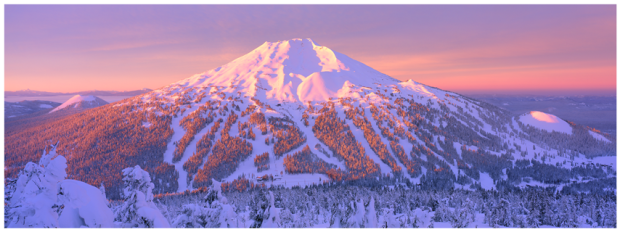 Stock photo of Mt. Bachelor, OR.