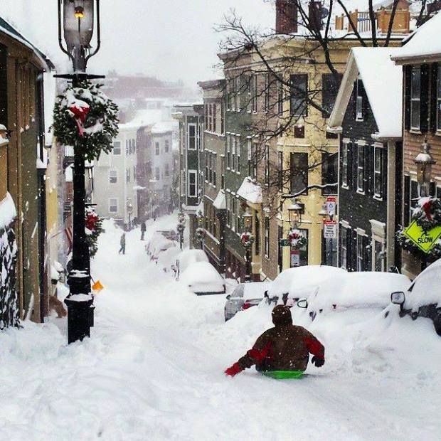 Pleasant Street, Charlestown, MA today