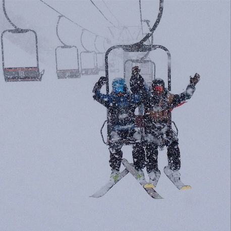 January chair rides were memorable this year. photo: snowbrains