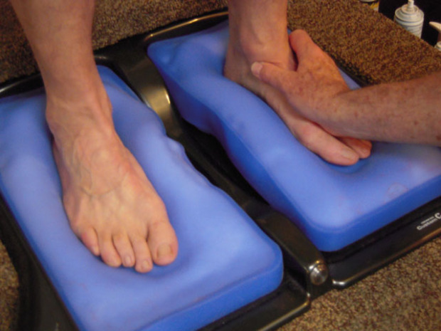 Getting custom footbeds made.