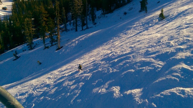Tele-skier under Disney Express